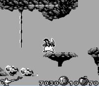 une photo d'Ã©cran de Aladdin sur Nintendo Game Boy